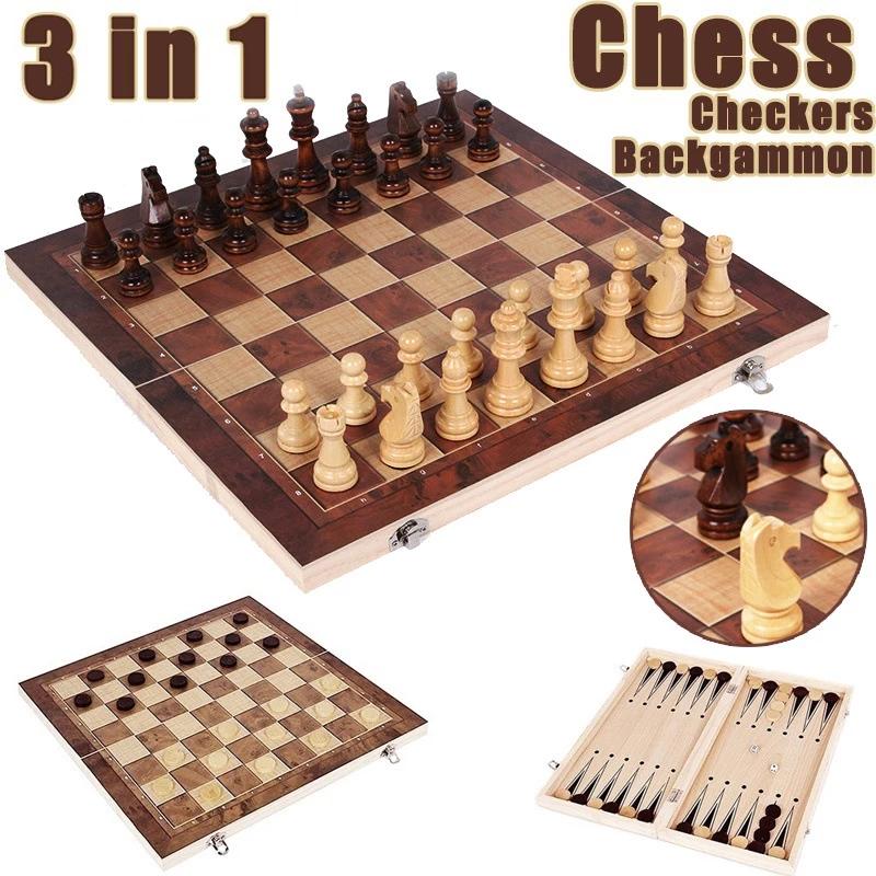 Board Game Operation - Шахматная доска 3 в 1, складная