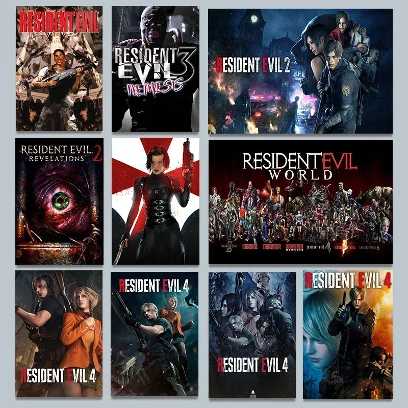 Board Game Resident Evil - Классическая горячая видеоигра Resident-Evil 2, 3,