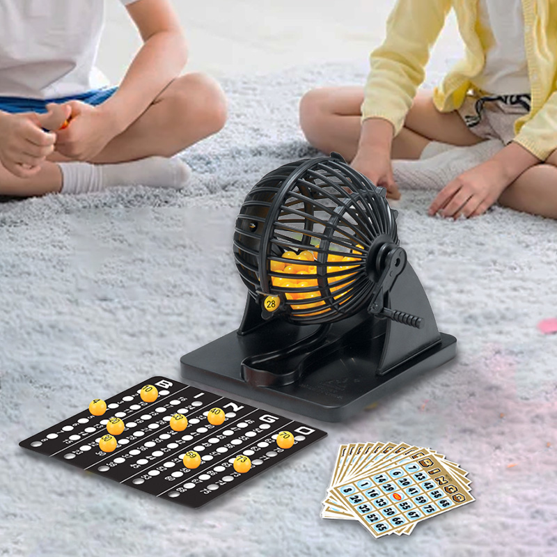 Board Game Electronic Table - Клетка для лотереи в бинго, подметальные