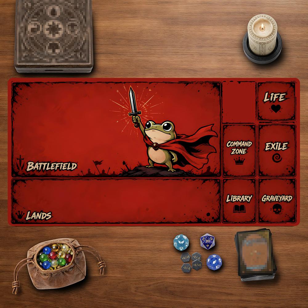 Play Mat Neoprene - Коврик для настольных игр Red Cape