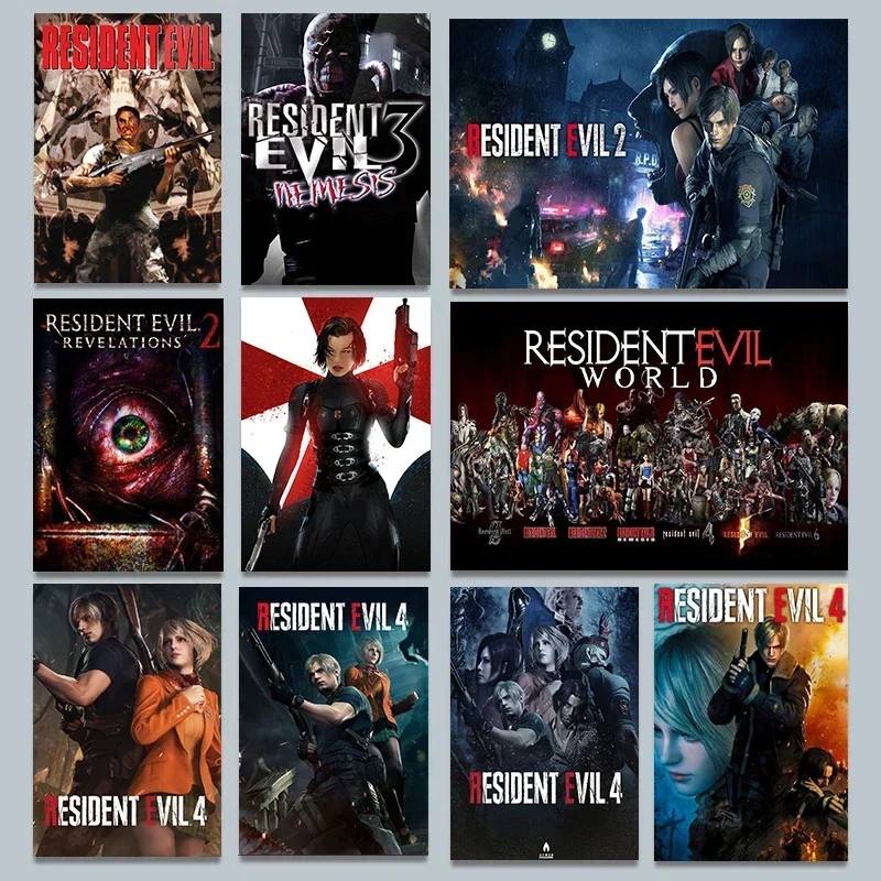 Board Game Resident Evil - Классическая горячая видеоигра Resident-Evil 2, 3,