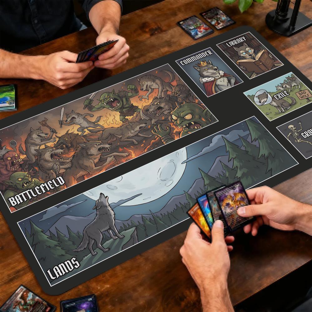 Игровой коврик Werewolf Tribe  – обзор и цена Play Mat Neoprene
