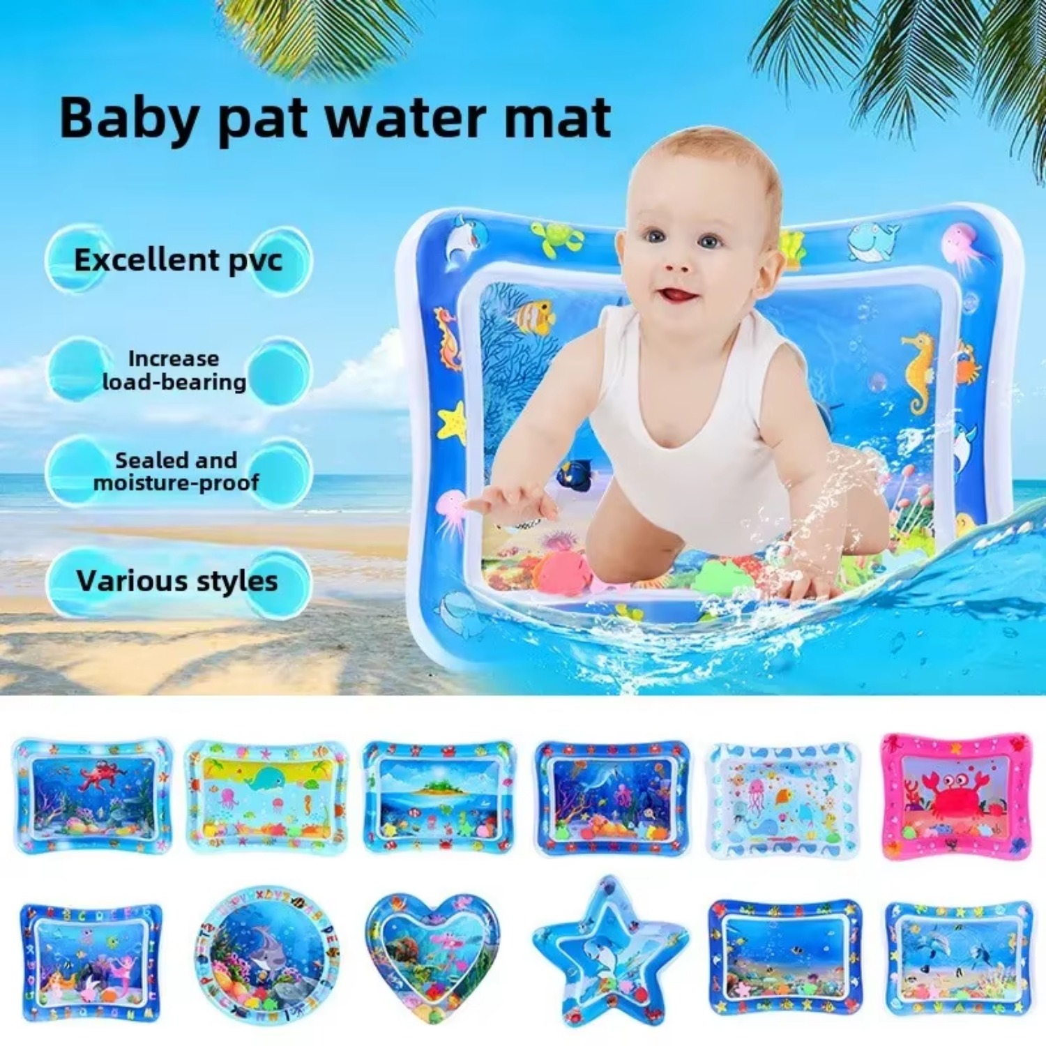 Большой детский игровой коврик – обзор и цена Play Mat Neoprene